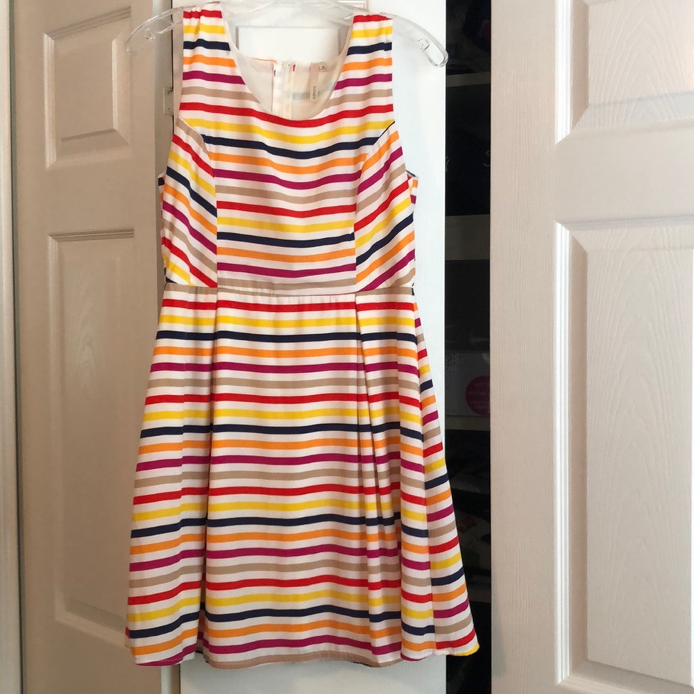Colorful A line dress